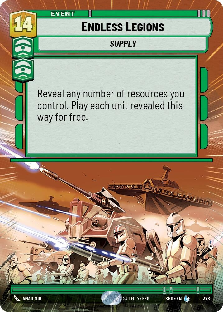 Image for Endless Legions (Hyperspace) - Star Wars: Unlimited