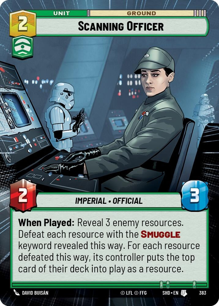 Image for Scanning Officer (Hyperspace) - Star Wars: Unlimited
