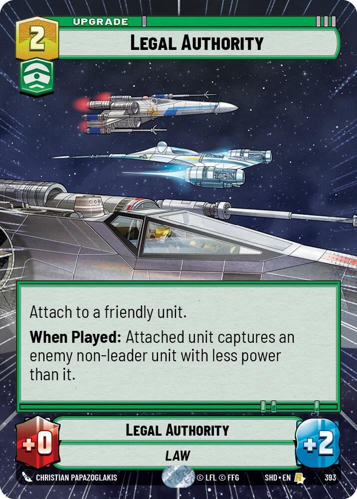 Image for Legal Authority (Hyperspace) - Star Wars: Unlimited