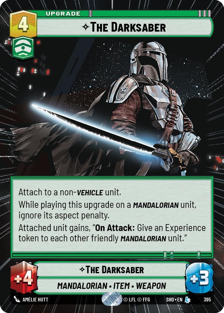 Image for The Darksaber (Hyperspace) - Star Wars: Unlimited