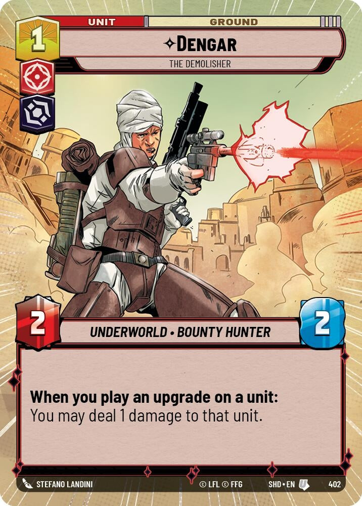 Image for Dengar - The Demolisher (Hyperspace) - Star Wars: Unlimited