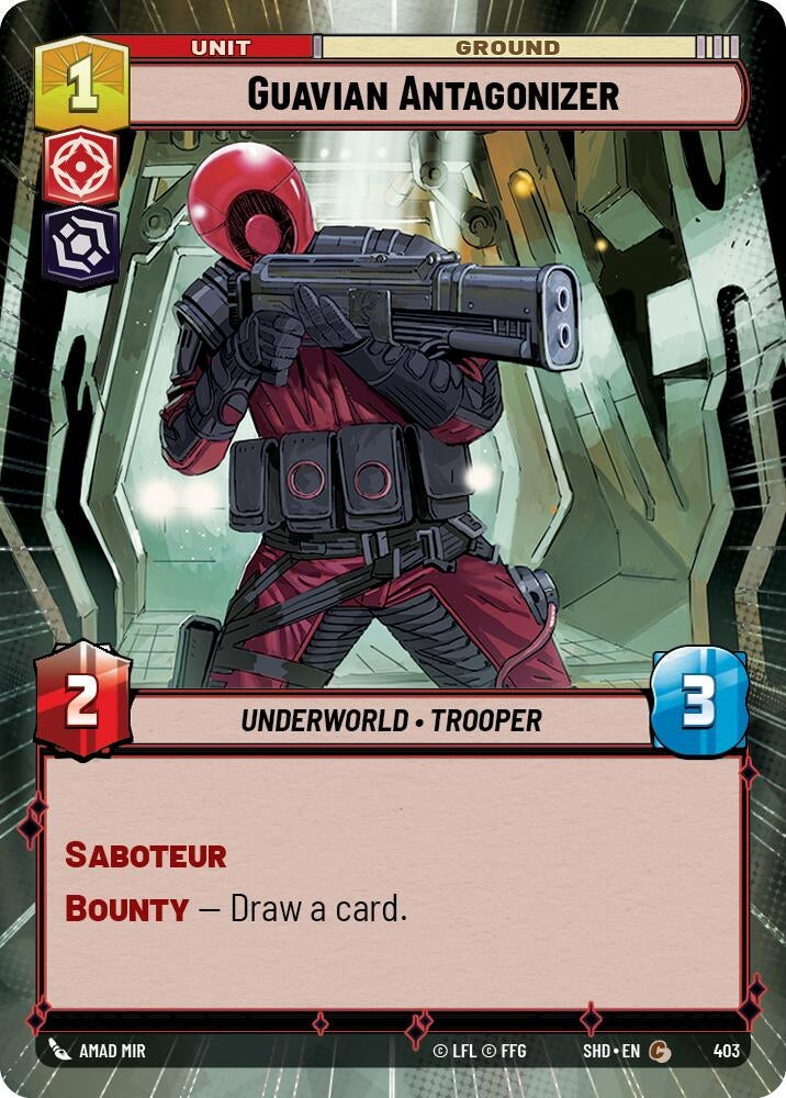 Image for Guavian Antagonizer (Hyperspace) - Star Wars: Unlimited