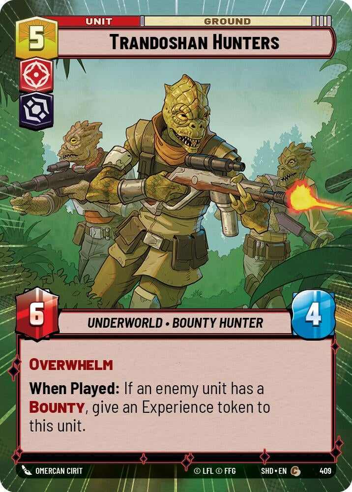 Image for Trandoshan Hunters (Hyperspace) - Star Wars: Unlimited