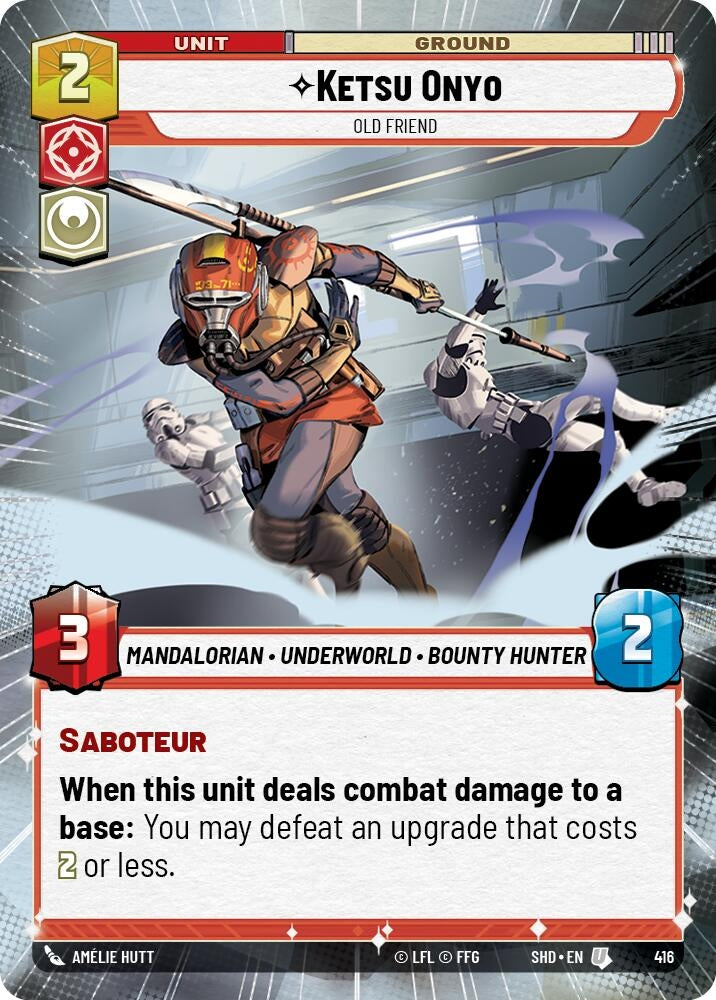 Image for Ketsu Onyo - Old Friend (Hyperspace) - Star Wars: Unlimited