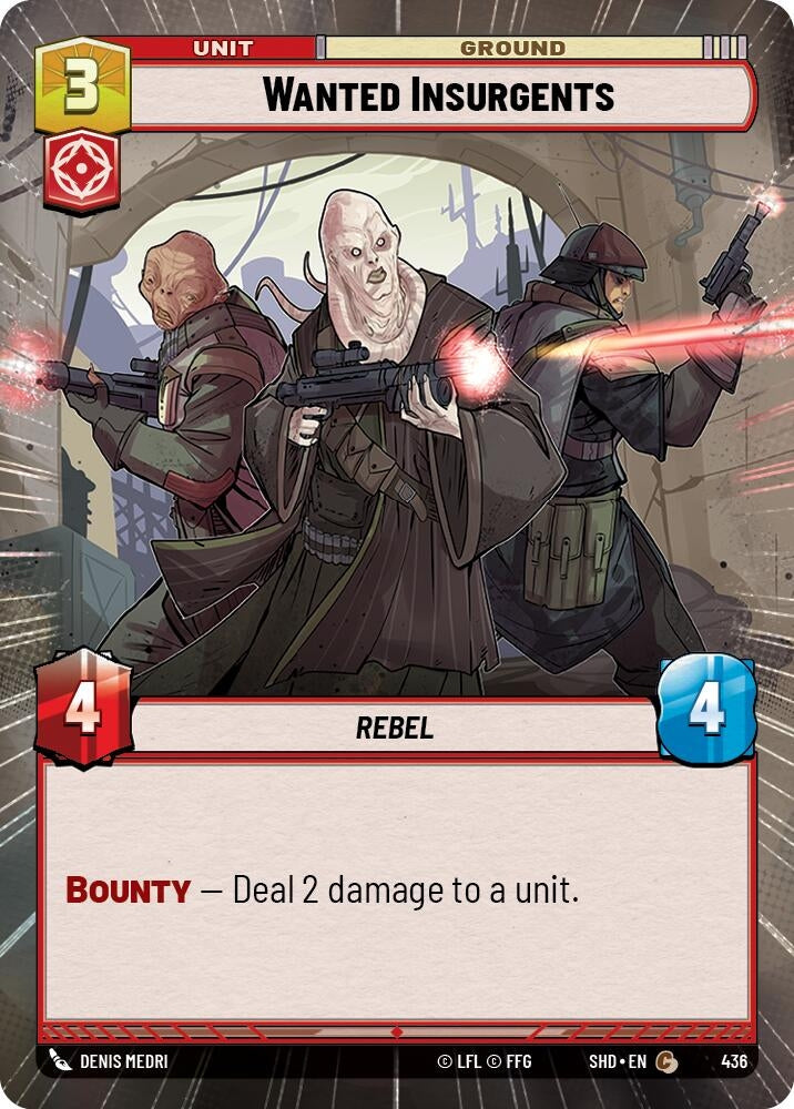 Image for Wanted Insurgents (Hyperspace) - Star Wars: Unlimited