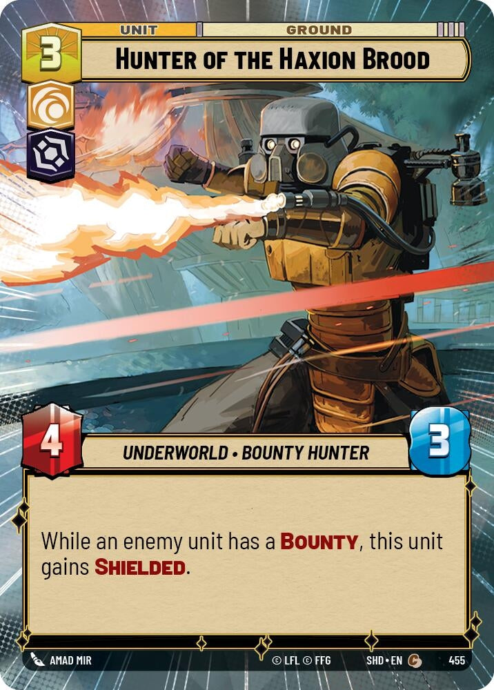 Image for Hunter of the Haxion Brood (Hyperspace) - Star Wars: Unlimited