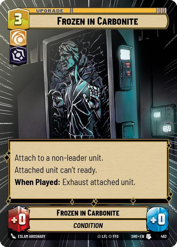 Image for Frozen in Carbonite (Hyperspace) - Star Wars: Unlimited