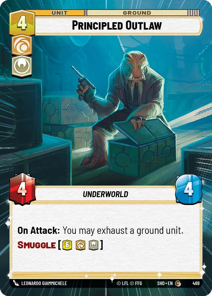 Image for Principled Outlaw (Hyperspace) - Star Wars: Unlimited