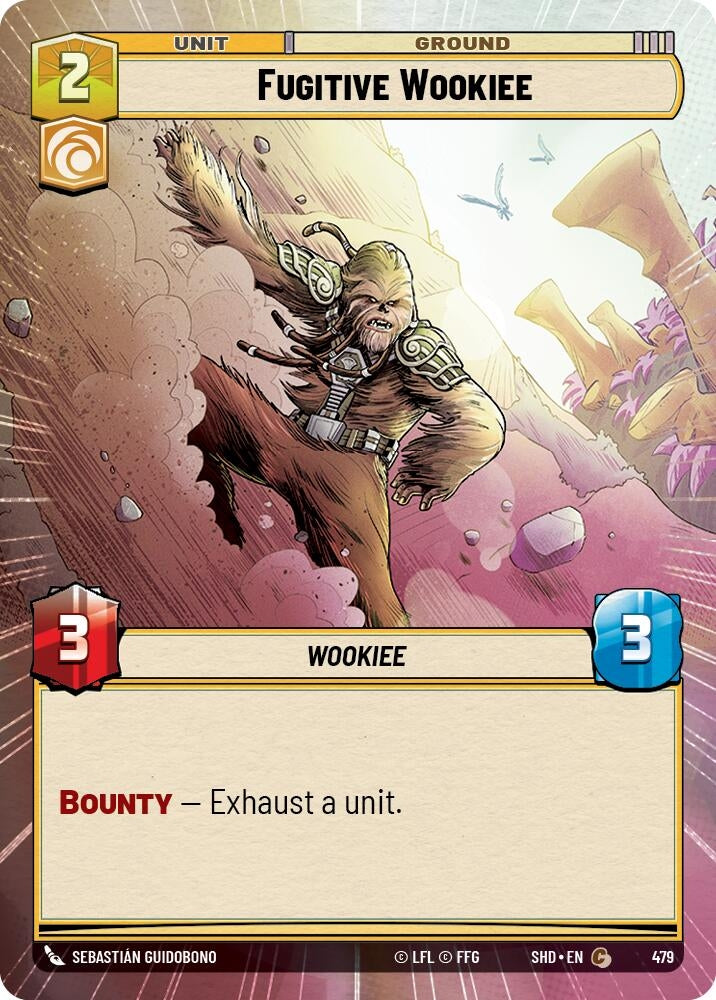 Image for Fugitive Wookiee (Hyperspace) - Star Wars: Unlimited