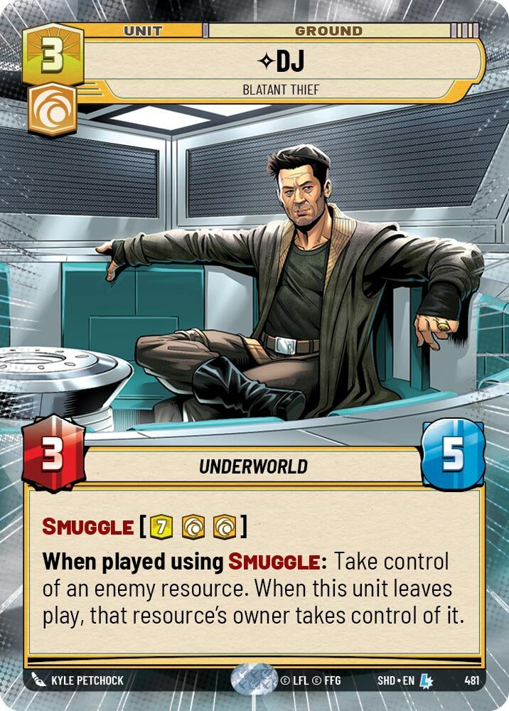 Image for DJ - Blatant Thief (Hyperspace) - Star Wars: Unlimited