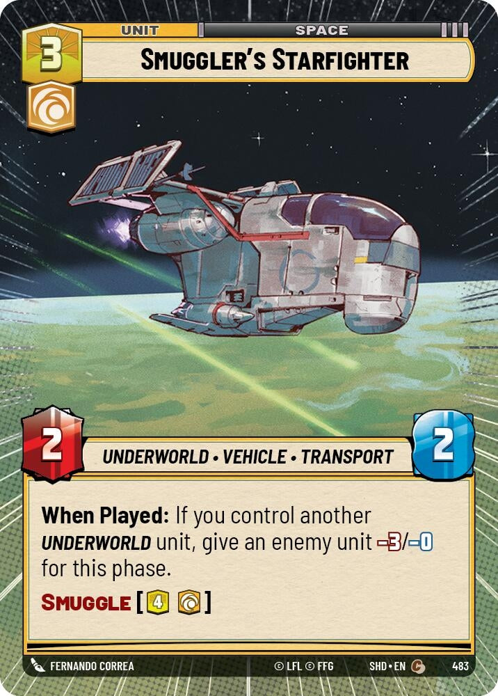 Image for Smuggler's Starfighter (Hyperspace) - Star Wars: Unlimited