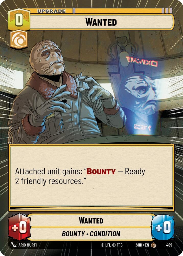 Image for Wanted (Hyperspace) - Star Wars: Unlimited