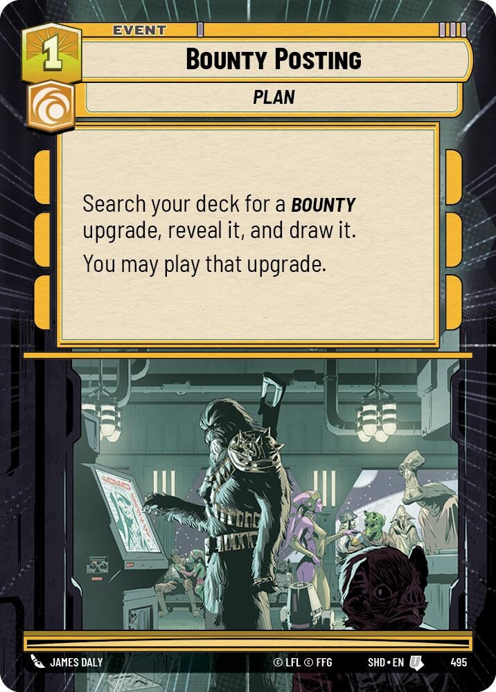 Image for Bounty Posting (Hyperspace) - Star Wars: Unlimited