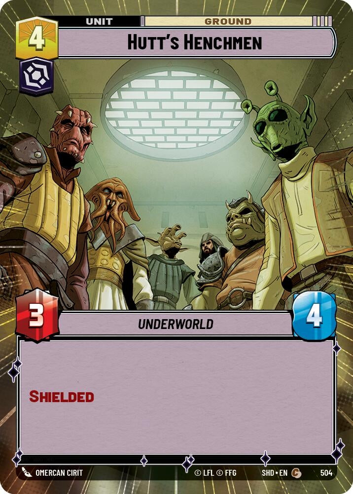 Image for Hutt's Henchmen (Hyperspace) - Star Wars: Unlimited