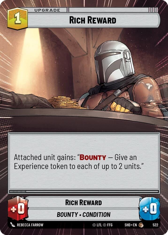 Image for Rich Reward (Hyperspace) - Star Wars: Unlimited