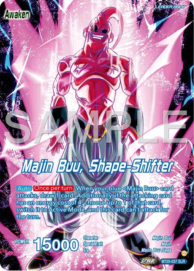 Image for Majin Buu // Majin Buu, Shape-Shifter (SLR) - Dragon Ball Super: Masters