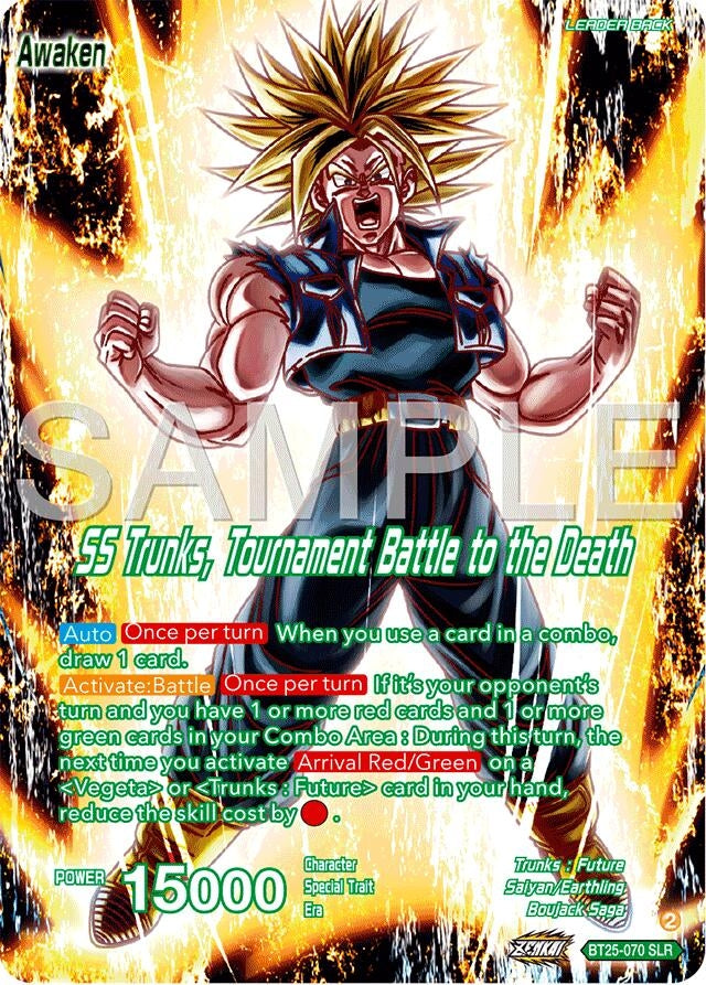 Image for Trunks // SS Trunks, Tournament Battle to the Death (SLR) - Dragon Ball Super: Masters