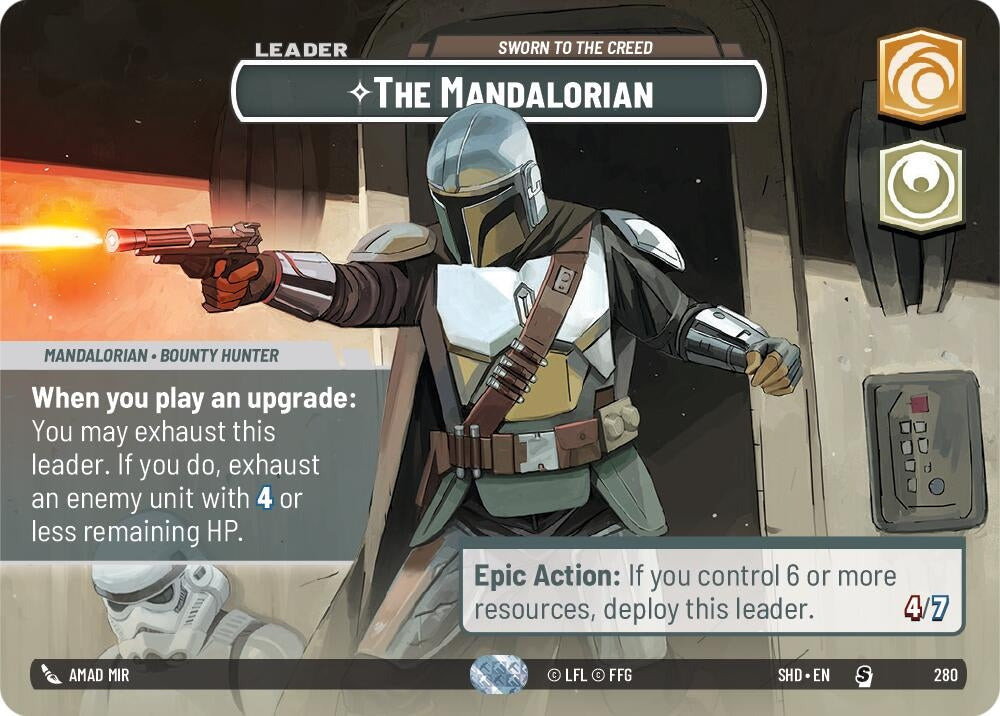 Image for The Mandalorian - Sworn To The Creed (Showcase) - Star Wars: Unlimited