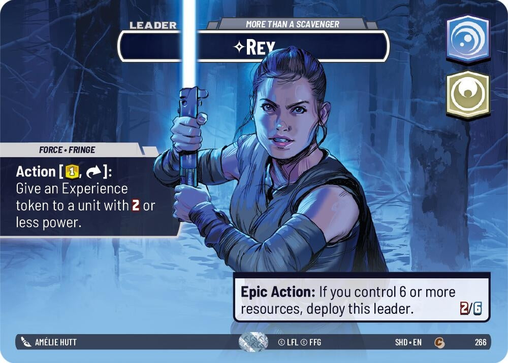 Image for Rey - More Than a Scavenger (Showcase) - Star Wars: Unlimited