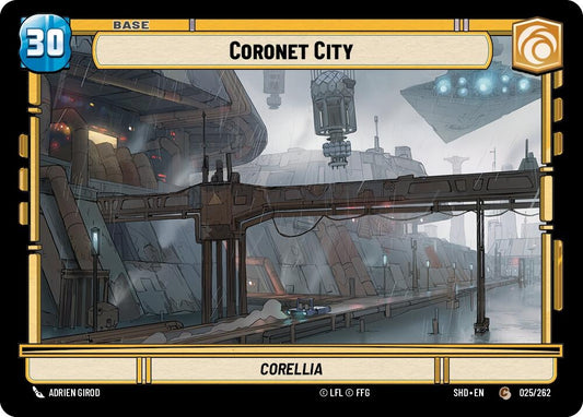 Image for Coronet City // Shield - Star Wars: Unlimited
