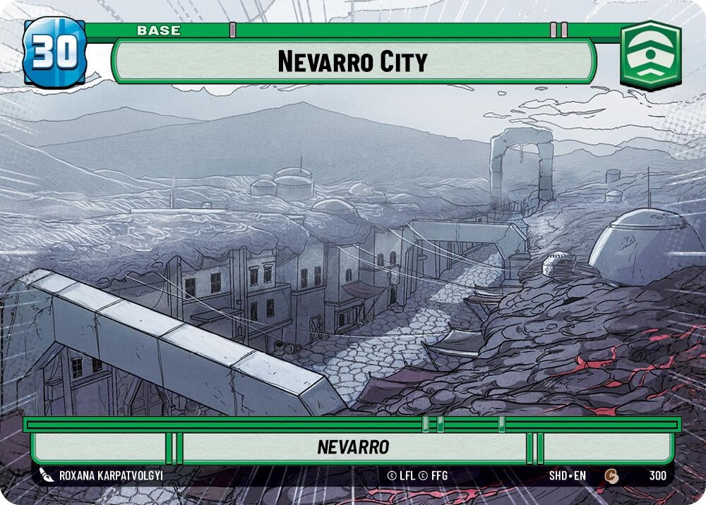 Image for Nevarro City // Experience (Hyperspace) - Star Wars: Unlimited