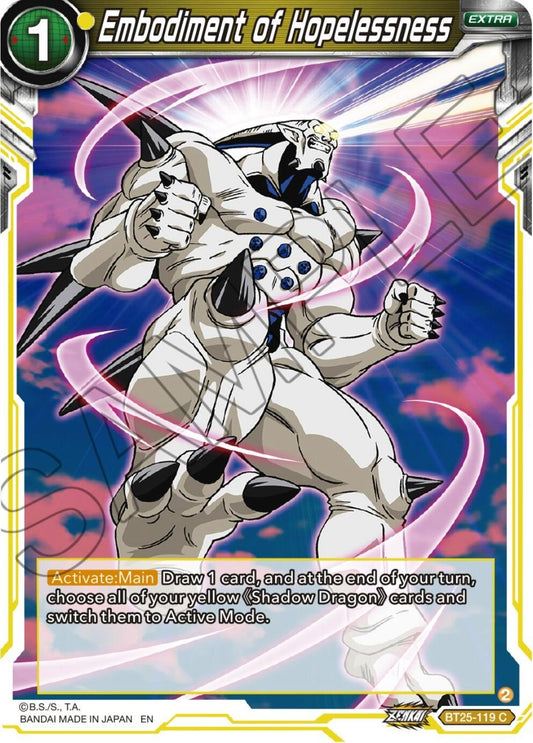Image for Embodiment of Hopelessness - Dragon Ball Super: Masters
