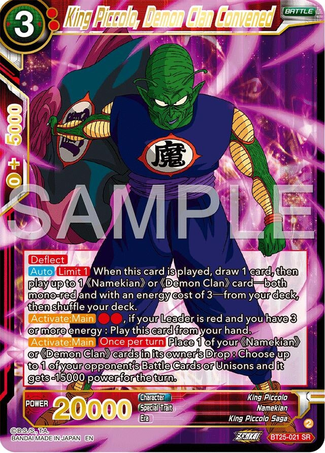 Image for King Piccolo, Demon Clan Convened - Dragon Ball Super: Masters