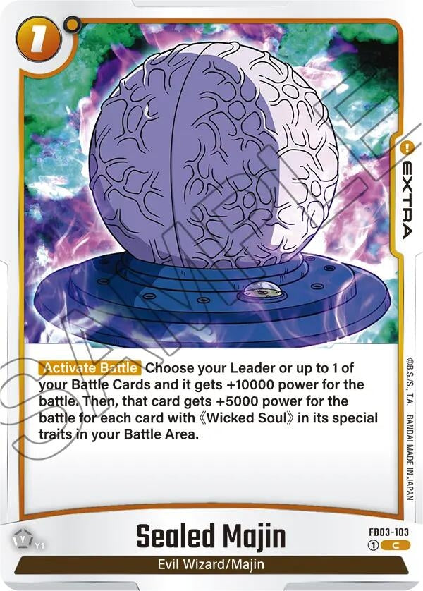 Image for Sealed Majin - Dragon Ball Super: Fusion World