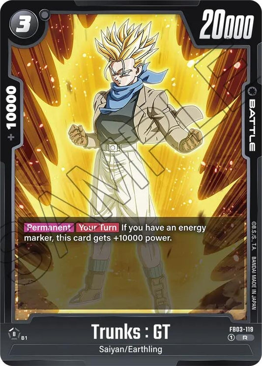 Image for Trunks : GT - FB03-119 - Dragon Ball Super: Fusion World