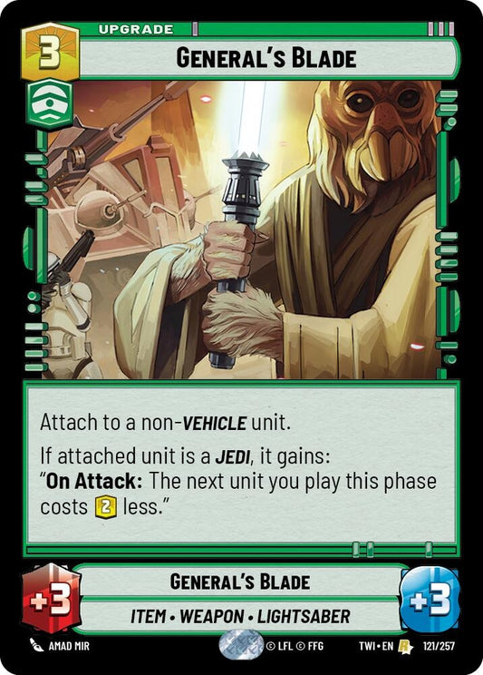 Image for General's Blade - Star Wars: Unlimited