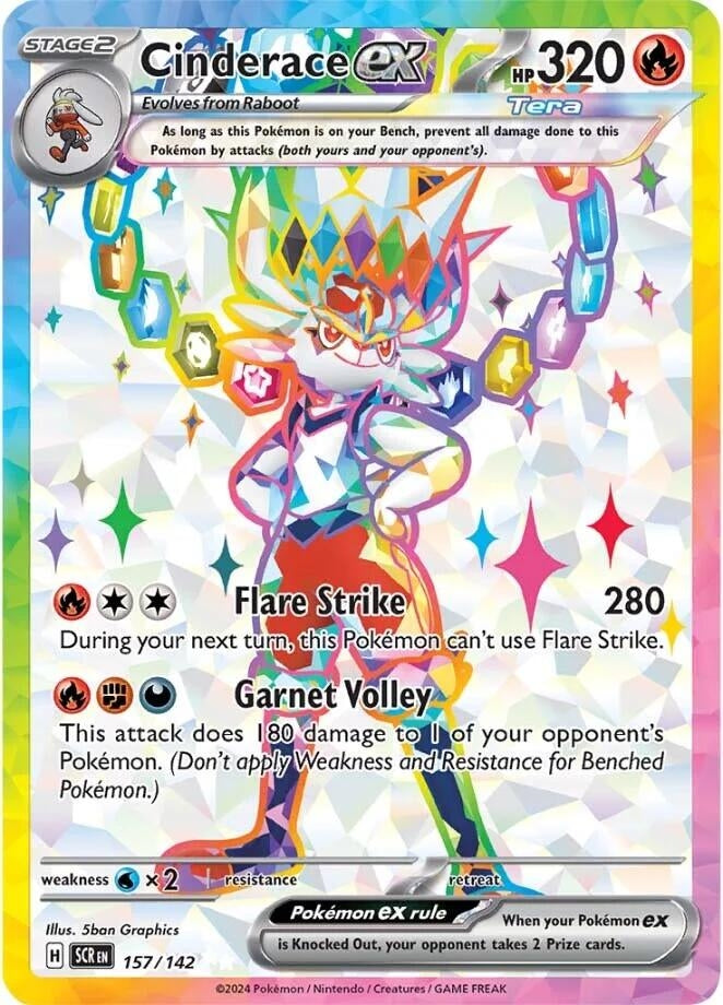 Image for Cinderace ex - Pokemon