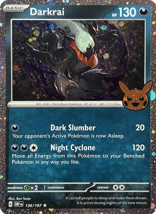 Image for Darkrai (Cosmos Holo) - Pokemon