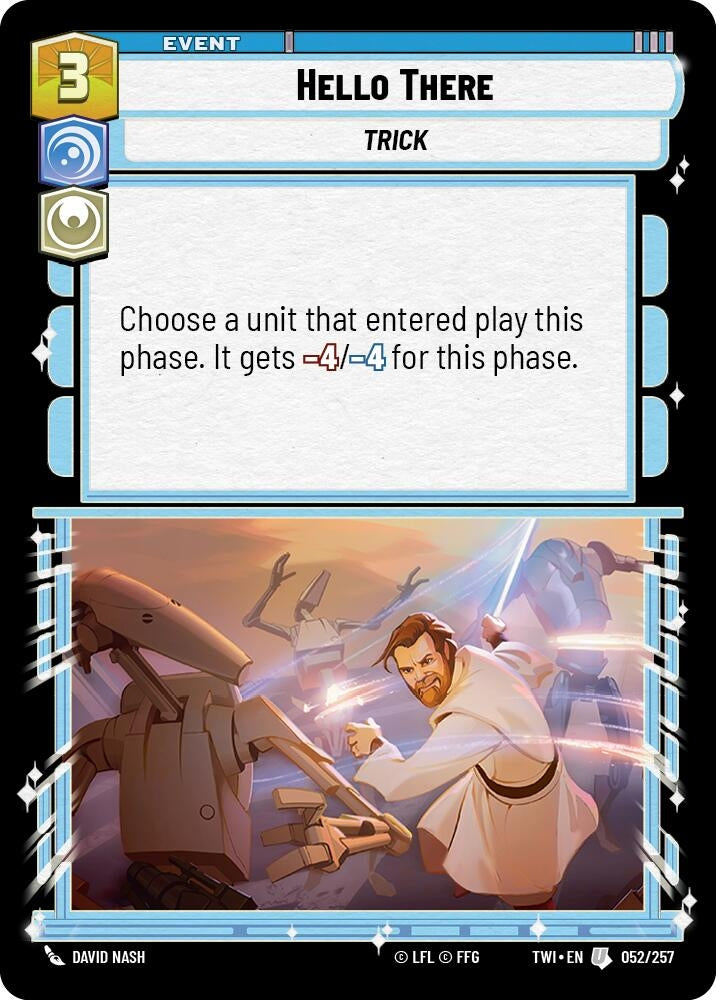 Image for Hello There - Star Wars: Unlimited