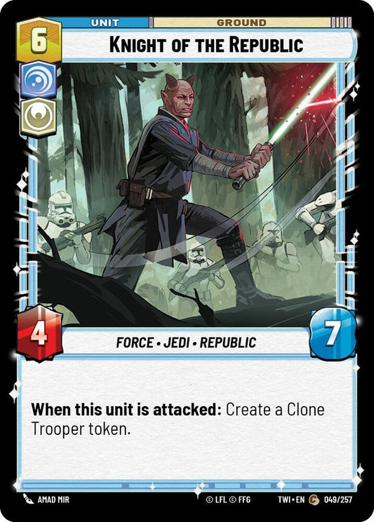 Image for Knight of the Republic - Star Wars: Unlimited