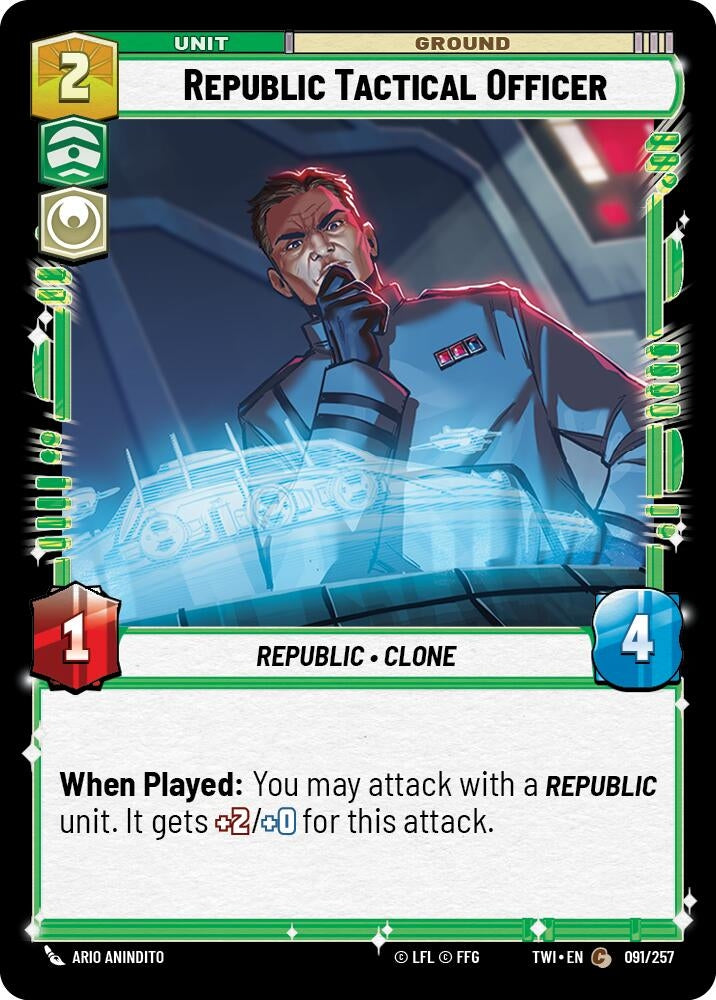 Image for Republic Tactical Officer - Star Wars: Unlimited