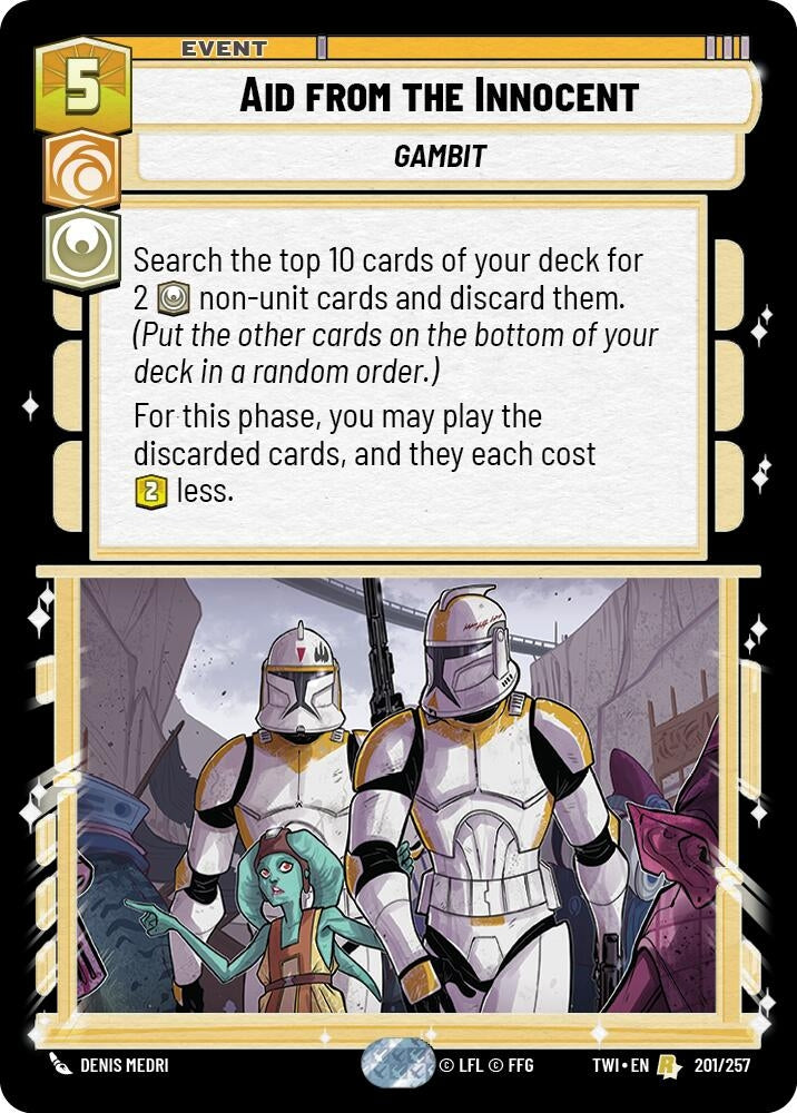 Image for Aid from the Innocent - Star Wars: Unlimited