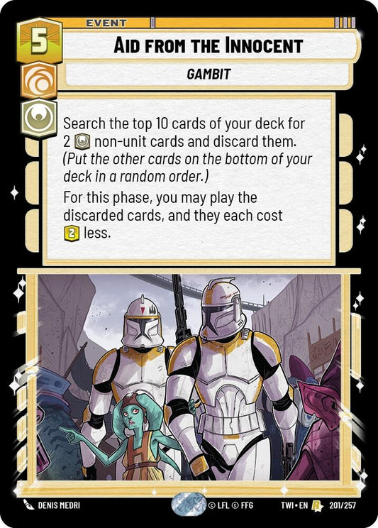 Image for Aid from the Innocent - Star Wars: Unlimited