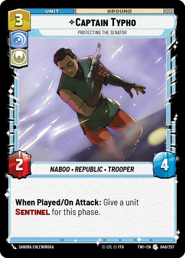 Image for Captain Typho - Protecting the Senator - Star Wars: Unlimited