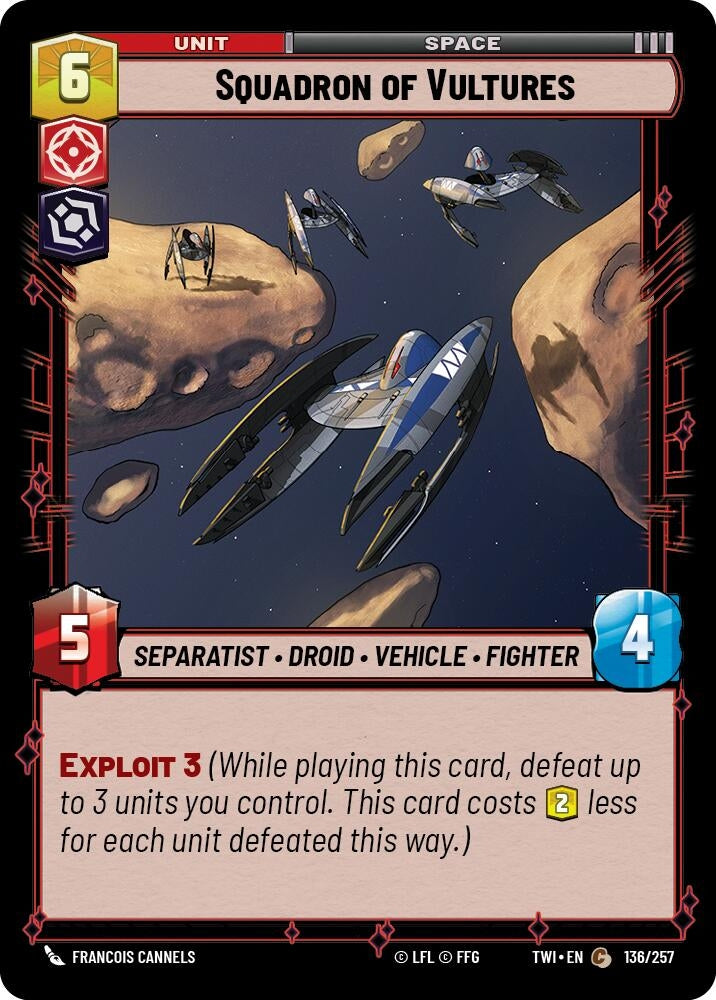 Image for Squadron of Vultures - Star Wars: Unlimited