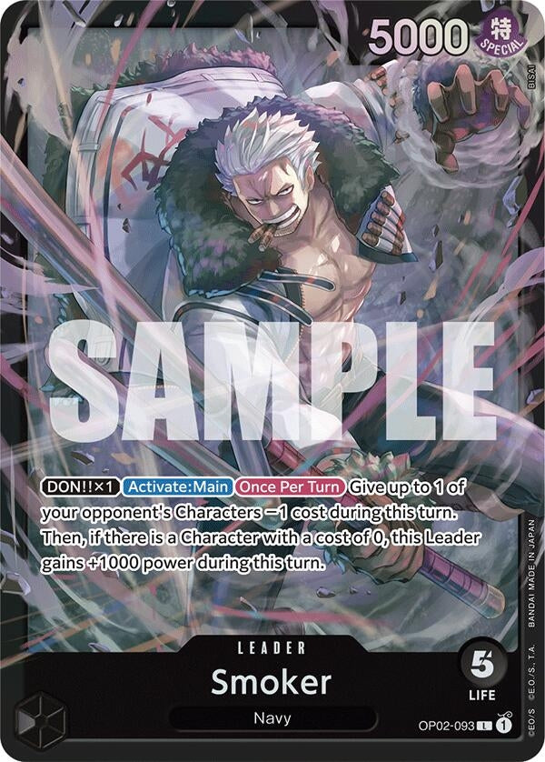 Image for Smoker (OP02-093) - One Piece Card Game