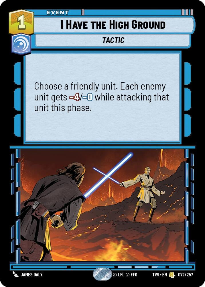 Image for I Have The High Ground - Star Wars: Unlimited