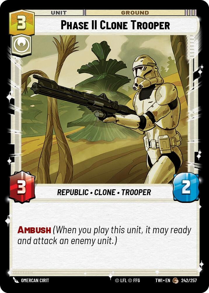 Image for Phase II Clone Trooper - Star Wars: Unlimited