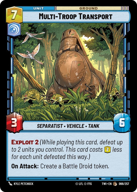 Image for Multi-Troop Transport - Star Wars: Unlimited