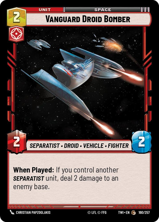 Image for Vanguard Droid Bomber - Star Wars: Unlimited