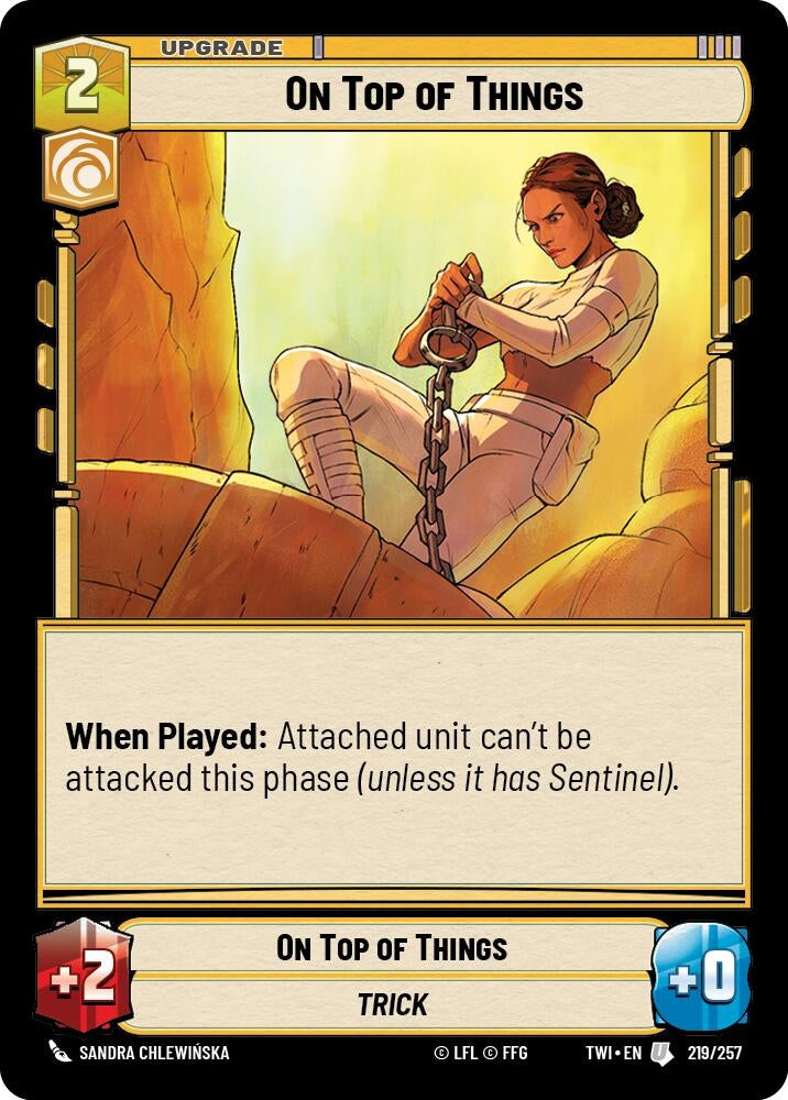 Image for On Top of Things - Star Wars: Unlimited
