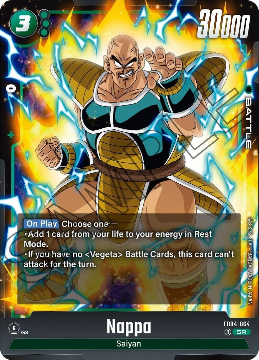 Image for Nappa - FB04-064 - Dragon Ball Super: Fusion World