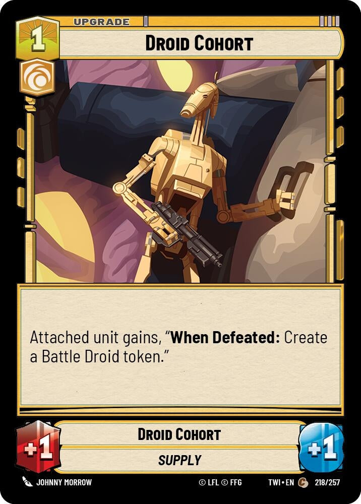 Image for Droid Cohort - Star Wars: Unlimited