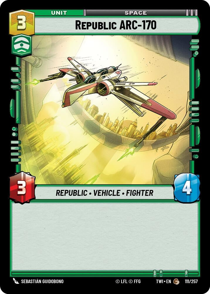 Image for Republic ARC-170 - Star Wars: Unlimited