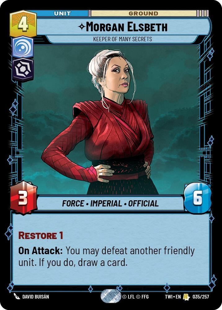 Image for Morgan Elsbeth - Keeper of Many Secrets - Star Wars: Unlimited