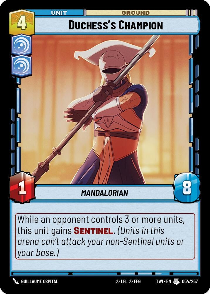 Image for Duchess's Champion - Star Wars: Unlimited